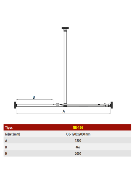 Aquatrend NB-120 Flex Walk-In