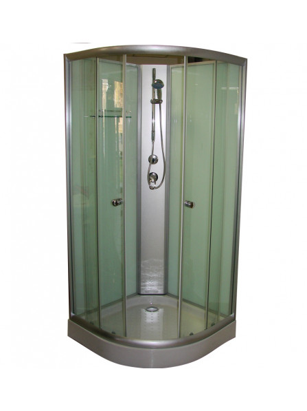 Aqualife Opal 508 C Fehér zuhanykabin 80x80x205 cm Tető nélkül